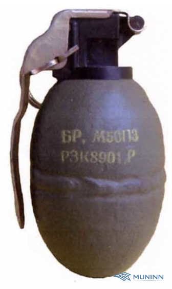 Fragmentation handgrenade m50 P3