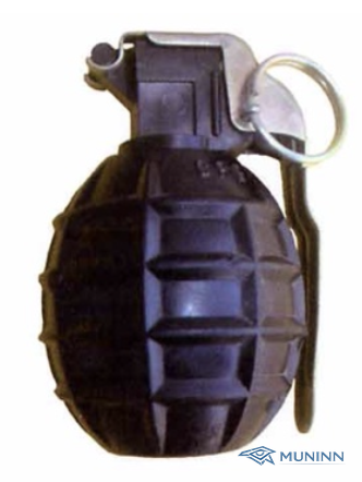 Fragmentation handgrenade m75